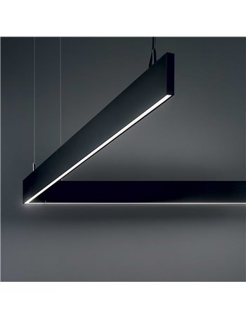 Linus sp 3000k bk lampada a sospensione LED