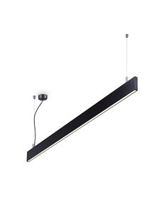 Linus sp 4000k bk lampada a sospensione LED