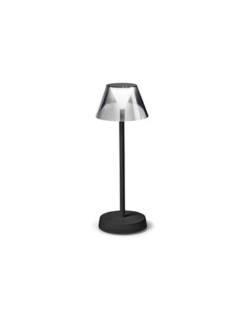 Lolita tl nero lampada da tavolo LED