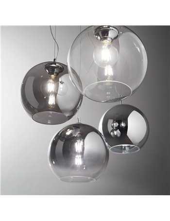 Nemo sp1 d40 cromo lampada a sospensione E27