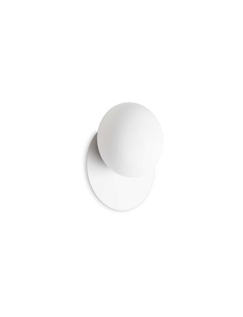 Ninfea ap1 bianco lampada da parete GX53