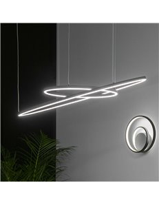 Oracle slim sp d150 round 3000k on-off wh lampada a sospensione LED 2