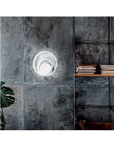 Oz ap dali bianco lampada da parete LED