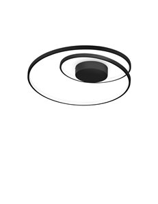 Oz pl dali nero lampada da soffitto LED