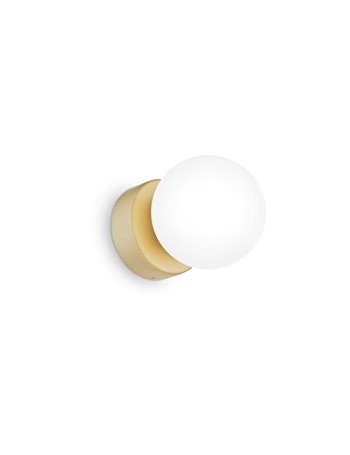 Perlage ap1 ottone lampada da parete G9
