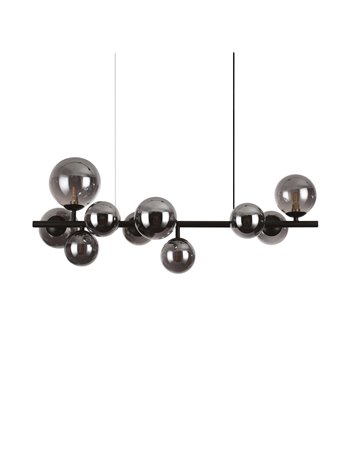 Perlage sp10 nero lampada a sospensione G9