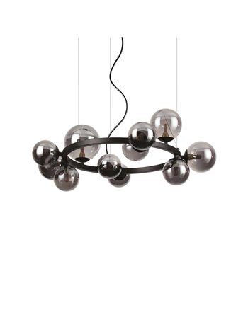 Perlage sp11 nero lampada a sospensione G9