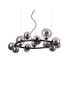 Perlage sp14 nero lampada a sospensione G9 2