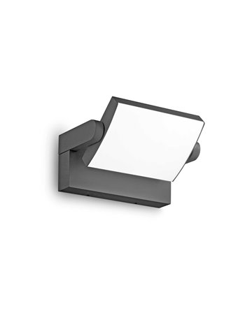 Swipe ap antracite lampada da parete LED