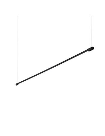 Yoko sp nero lampada a sospensione LED