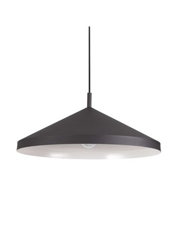 Yurta sp1 d50 nero lampada a sospensione E27