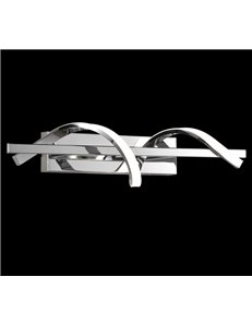 Isabel applique led cromata l. 46cm