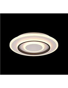 Jora plafoniera led rotonda con telecomando multifunzione d. 41cm
