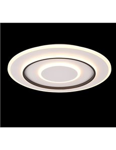 Jora plafoniera led rotonda con telecomando multifunzione d. 60cm