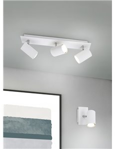 Marley base spot  cil.soft bianco cm 12 2