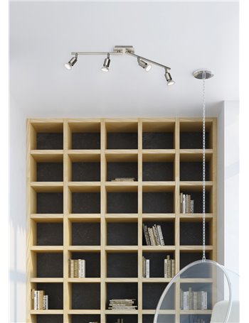 Nimes barra 4 spot led acc. Cm60