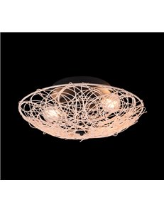 Lovis applique in rattan naturale d. 40cm 2