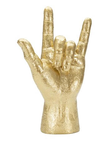 Mano statua yeah cm 14,5x7x23 