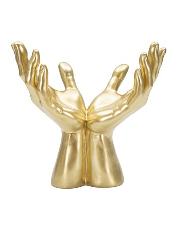 Mani statua peace cm 25x15x24