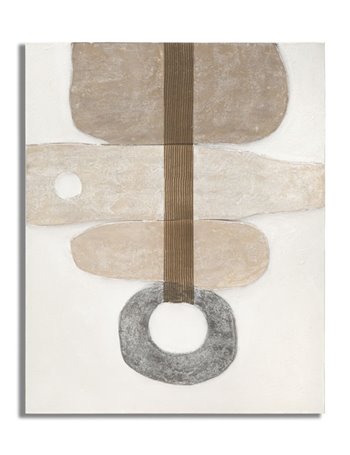 Dipinto su tela stony -b- cm 80x2,8x100