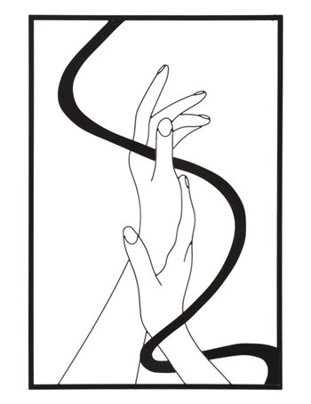 Pannello in ferro hands cm 60x1x90