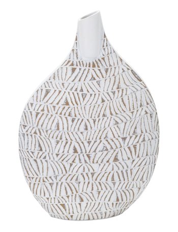 Vaso resina nairobi cm 30,5x11,5x46,5