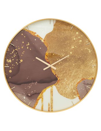 Orologio glass glody cm ø 80x5