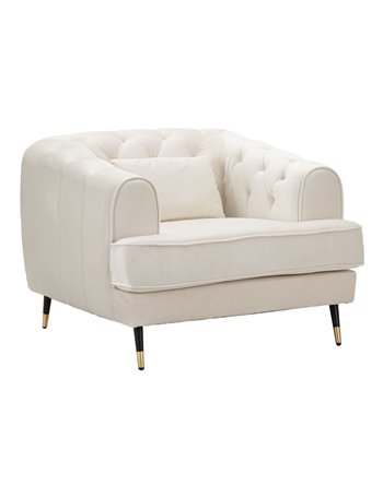 Poltrona praga crema cm 93x86x71