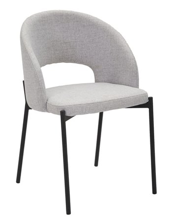 Sedia helsinki grigia set 2 pz cm 51x53x80

