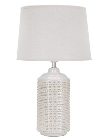 Lampada da tavolo point in ceramica  cm ø 28x47