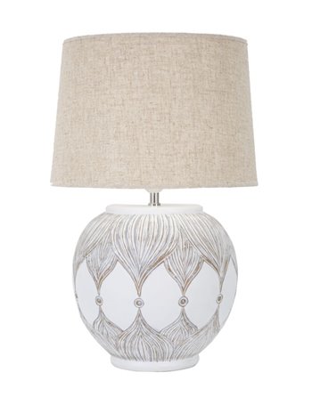 Lampada da tavolo resina rot. Atene cm ø 38x59             