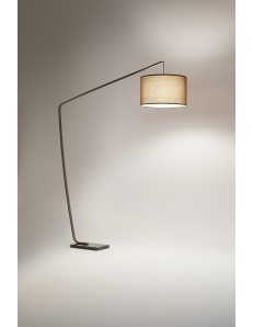 Zoe piantana marrone design...