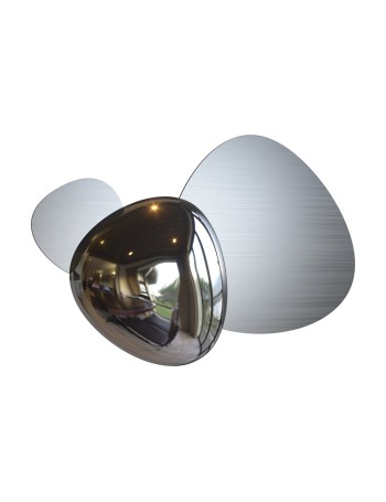 Jack-stone lampada da parete LED Maytoni Modern Acciaio inossidabile nichel IP 20