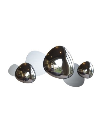 Jack-stone lampada da parete LED Maytoni Modern Acciaio inossidabile nichel IP 20