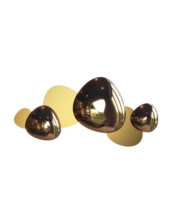 Jack-stone lampada da parete LED Maytoni Modern Acciaio inossidabile oro IP 20