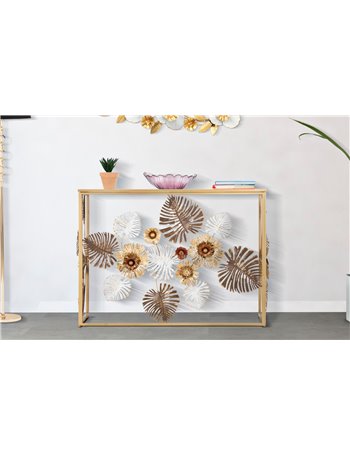 Console glam floris cm 113x40x80