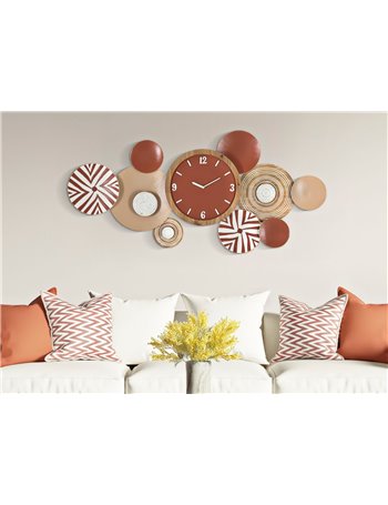 Orologio da muro etnic cm 127,6x7,6x61