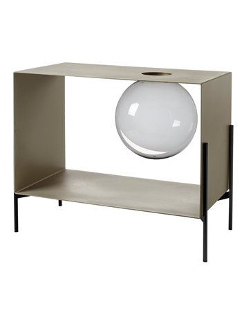 Mobile da soggiorno di design Globe grande Giada base nera