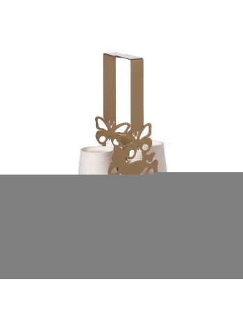 Porta bicchieri Farfalloso Oro laccato