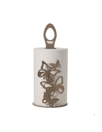 Porta rotoli Farfalloso Beige