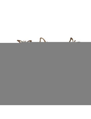 Centrotavola moderno Farfalloso grande Beige