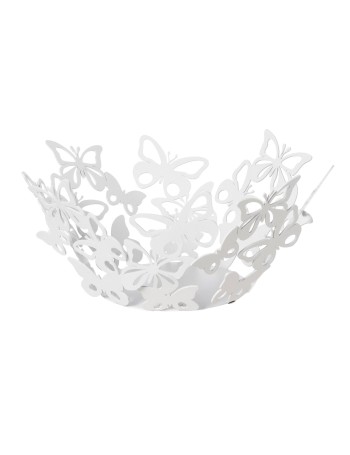 Centrotavola moderno Farfalloso piccolo Bianco marmo