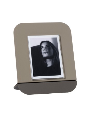 Portafoto di design Altamarea piccolo Oro laccato nero