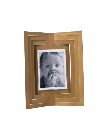 Portafoto di design Vibra piccolo Nero