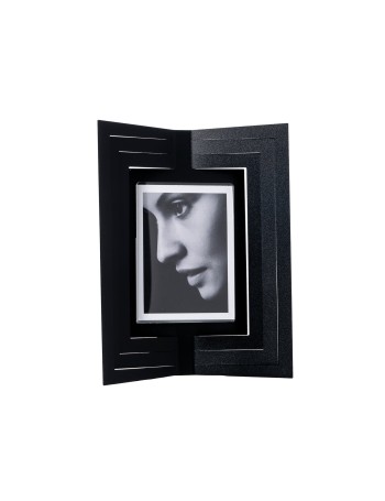 Portafoto di design Vibra piccolo Beige