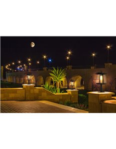 Lampioncino Solare da Colonna 350 Lumen     LMS-094