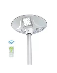 Lampione a Led Solare Esterno SFERA con Telecomando - 6000K bianco freddo