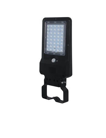 Lampione ad Energia Solare 1600 Lumen - 3000k bianco caldo , Su Palo