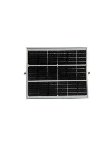 Lampione ad Energia Solare 4800 Lumen con Pannello Fotovoltaico Orientabile