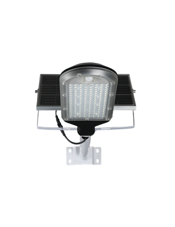 Lampione ad Energia Solare 4800 Lumen con Pannello Fotovoltaico Orientabile